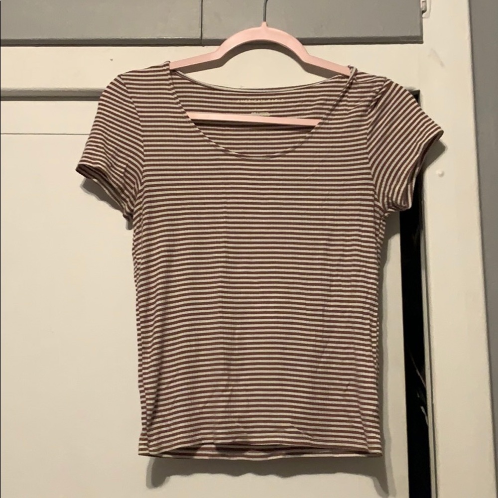 American Eagle stripes top